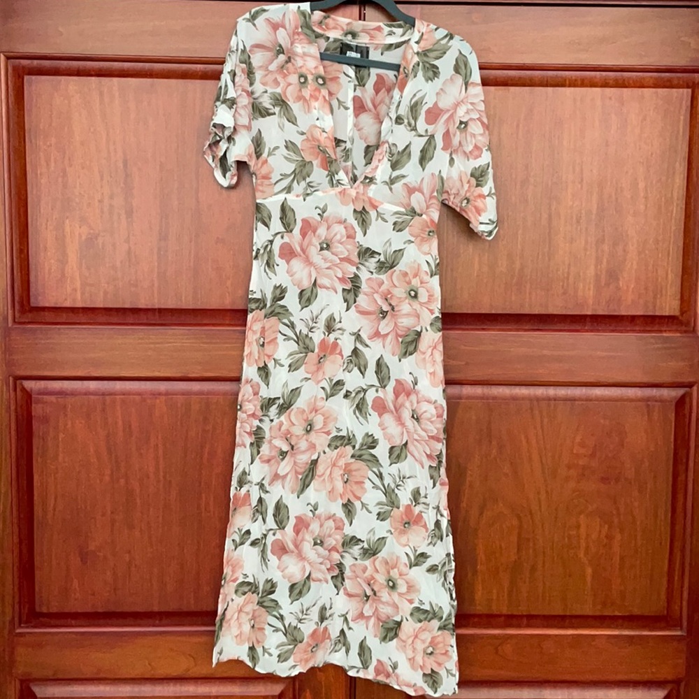 Reformation Floral Midi Dress
